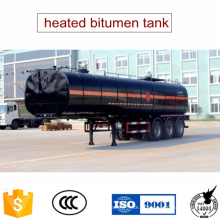 40tons aquecido equipamentos de asfalto betume tanque reboque para venda